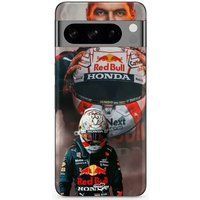 Maniacase Google Pixel 8 Pro Hoesje verstappen flash Formule 1 F1 Helm