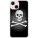 Piratenvlag Siliconen hoesje compatibel met iPhone 13 Mini