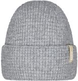 Barts Vireo Turnup Muts Dames Heather Grey One Size
