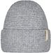 Barts Vireo Turnup Muts Dames Heather Grey One Size