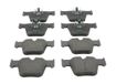 Ferodo FDB4412 PREMIER remvoeringset, schijfrem - (8 stuks) | Compatibel met: MERCEDES-BENZ S-CLASS, S-CLASS Coupe