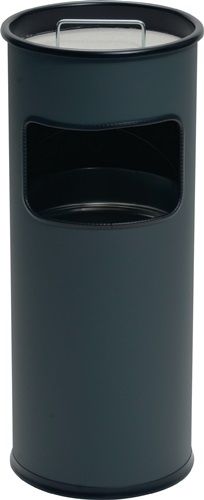 Durable Combi-asbak | d.260xH620mm antraciet | staalplaat | 1 stuk - 333058