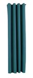 Gardinenbox Newyork petrol H x B 245 x 140 cm 1-pack thermo-gordijn verduisteringsgordijn blackout oogjes geluidsisolerend Öko-Tex UV-bescherming vouwhouder 201920600
