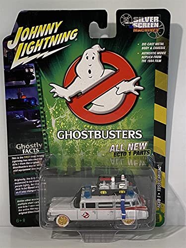 Johnny Lightning - JLSS006 - 1959 Cadillac Eldorado Ghostbusters model 8 cm auto ECTO-1A versie 1984 Diecast-model - schaal 1/64 8 cm