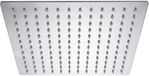 Rea - Vierkante Regendouchekop Js-p015 30cm Chrome