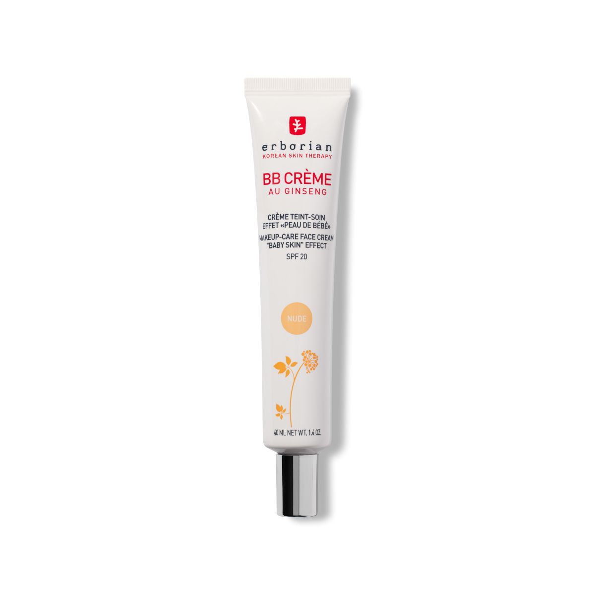 Erborian BB Cream Nude - 40ml - SPF 20 - Unisex