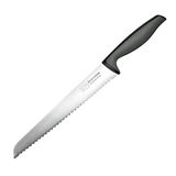 Tescoma Broodmes, plastic, zilver/zwart, 37 x 9 x 2,5 cm