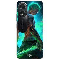 Oppo Etui One Piece Zoro 3D Manga Anime Fanart Maniacase