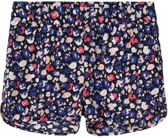 NAME IT NKFVINAYA SHORTS FFFF NOOS Girls' Shorts - Dark SapphirePrint:Leo - Size 164