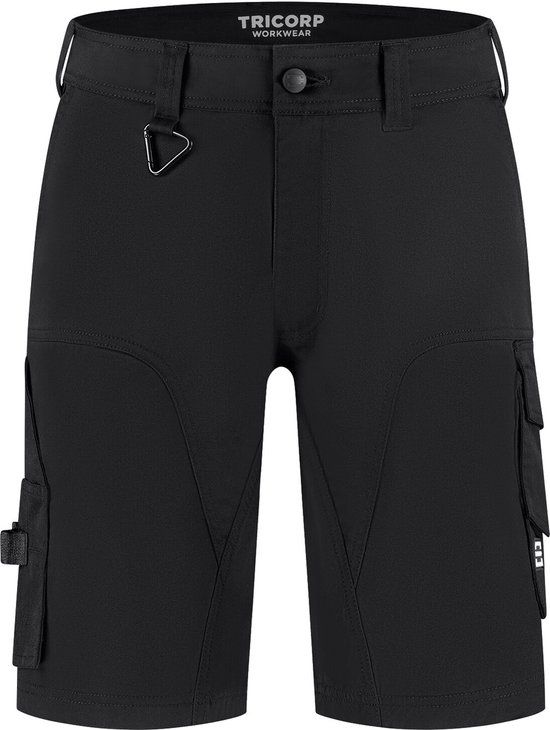 Tricorp Werkbroek Functional Stretch Redefined Kort 506112 - Zwart - 62