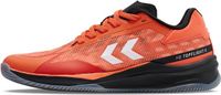 Hummel Hb Topflight Pro 230728 Handbalschoenen voor Dames - Zwart/Oranje - Maat 39