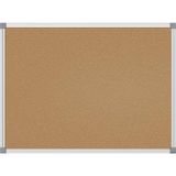 MAUL 6442684 Vast Bulletinboard Bruin, Grijs Aluminium, Kurk