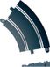 Scalextric Haakse bocht R2 45°
