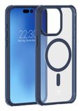 BIG BEN Force Case AIR FROST MagSafe iPhone 15 Pro Max Hoesje Marineblauw