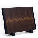 KAAMUT® Signature Planche à découper en bois - Bois de bout massif - Noyer & Wengé - 50 x 35 x 4 cm