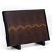 KAAMUT® Signature Planche à découper en bois - Bois de bout massif - Noyer & Wengé - 50 x 35 x 4 cm
