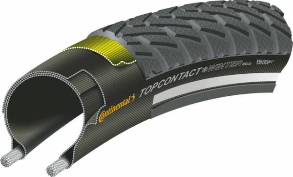 Continental Top CONTACT Winter II Premium Vouwband 28" Reflex