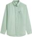 Tommy Hilfiger Heren Lange Mouwen Shirt Linnen XS Mintgroen