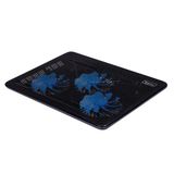 UNYKAch CANDY C300 laptop cooling pad 39,6 cm (15.6") 1100 RPM Zwart, Blauw