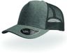 Atlantis Headwear Rapper Jersey Cap AT517 - Dark Grey - One size