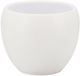 DK design Bloempot/plantenpot Vinci - wit mat - voor kamerplant - D11 x H14 cm