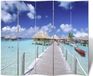 vidaXL Kamerscherm inklapbaar strand 200x170 cm