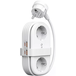 Orico AP3 65W GaN prise avec 6 ports (2x prise + 2x USB-A + 2x USB-C) – Blanc