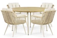 Coco Custa Montana 130 cm dining tuinset 5-delig