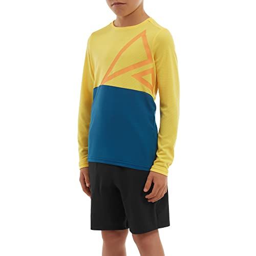 Altura Spark Lightweight Jersey - Geel/Blauw - 7-8 - 5034948145160