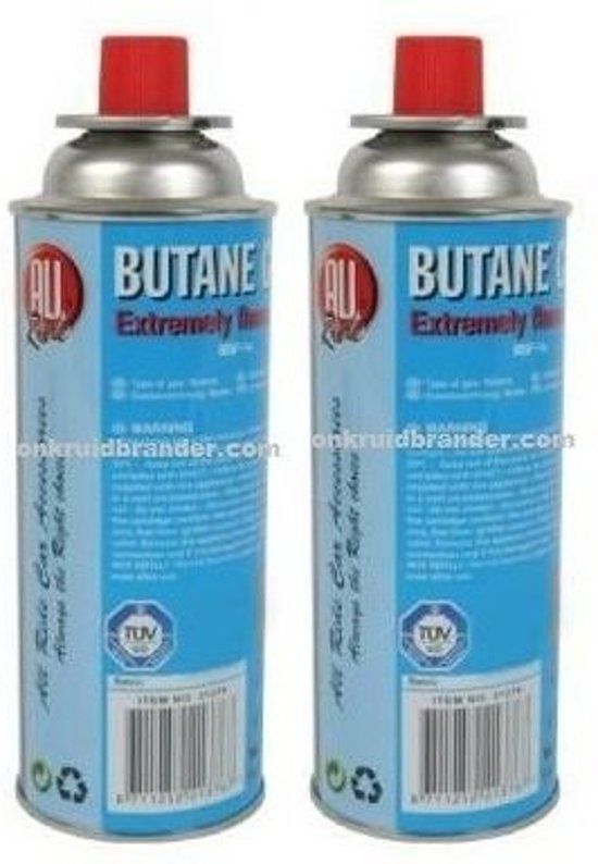 Kinzo Voordeelverpakking 2 maal gasflessen voor onkruidbrander