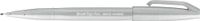 Pentel Arts Brush Sign Pen SES15C-N2X Penseelstift, lichtgrijs, 10 stuks
