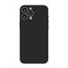 Fresnour iPhone 13 Pro Max Hoesje, Transparant met Krasbestendige Achterkant - Graphite Black