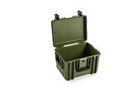 B&W International Multifunctionele koffer Outdoor 5500 (PP.379) bronsgroen - lege koffer - waterdicht (IP67), stofdicht, slagvast, extreem robuust