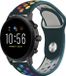 Strap-it Bracelet en silicone pour montre connectée - Convient pour Fossil Gen 5 sport band - Vert pin