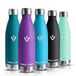 Drinkfles van roestvrij staal, drinkflessen voor kinderen, 500 ml, BPA-vrij, thermosfles, roestvrij staal, dubbelwandig, geschikt voor koolzuurhoudende dranken, waterfles voor fitness, fiets, school