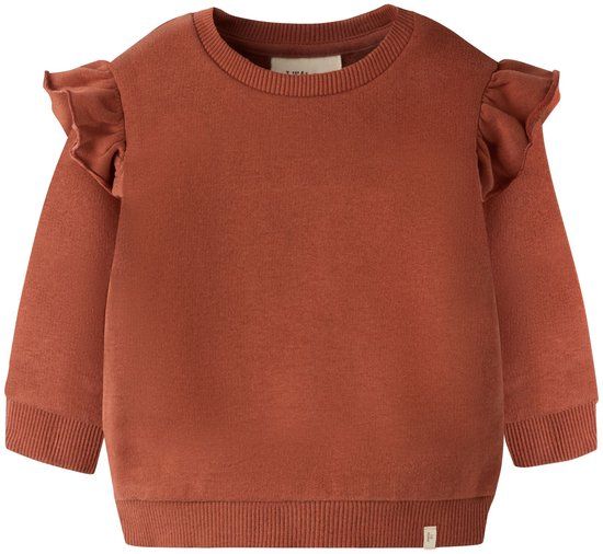 Lil' Atelier Baby Sweatshirt Lange mouwen Maple Syrup