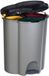 Curver Poubelle à pédale Trio - 40L - Gris