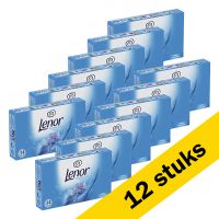 Lenor Spring Awakening Droogtrommeldoekjes - 12 x 34 doekjes - Aanbieding