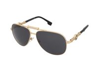 Versace VE2236 100287 Goudkleurig Kunststof Randloos Vrouwen Zonnebril