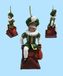 Polystone Roetveeg Piet op schoorsteen. | 2 stuks