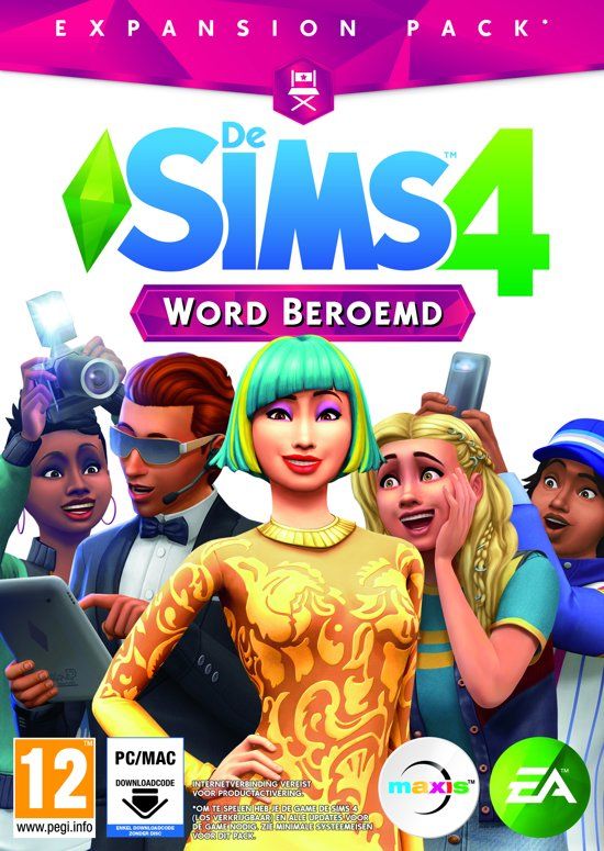 Electronic Arts De Sims 4: Word Beroemd (Add-On) (Code in a Box) PC / MAC