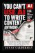 YOU CAN'T USE AI TO WRITE CONTENT ANYMORE: Why Fast-Moving Technology Gets Exaggerated, Who Profits From the Panic, What Deals Are Really in Play—and Why Picking a Side Is the First Mistake