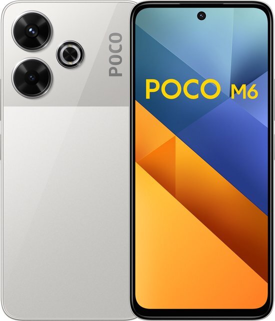 Poco Xiaomi Poco M6 4G 17,2 cm (6.79") Hybride Dual SIM Android 14 USB Type-C 6 GB 128 GB 5030 mAh Zilver