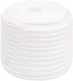 vidaXL Multifunctioneel touw 16 mm 50 m Wit PP