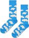Happy Socks Cloudy Sock - Unisex Sokken - Lichtblauw - Maat 36-40
