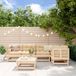 Maison Exclusive - Ensemble de salon de jardin 6 pièces en bois de pin massif