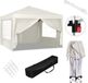 Merkloos Pop-Up Partytent Wit