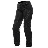 Dainese Drake 2 Super Air Tex Pants Wmn, geventileerde motorbroek van stof, voor de zomer, met afneembare beschermers, zwart/zwart, maat 44