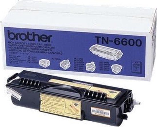 Brother TN-6600 - Toner cartridge - Zwart - Origineel