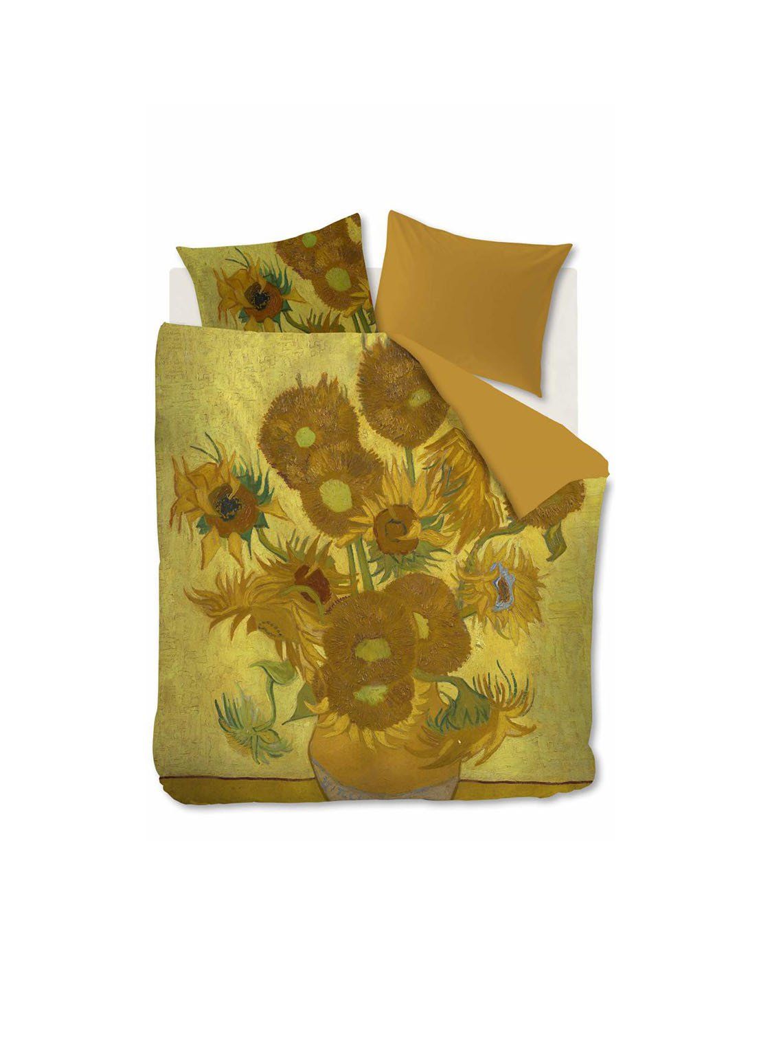 Beddinghouse x Van Gogh Museum Tournesol Dekbedovertrek 140 x 200/220 cm - Geel